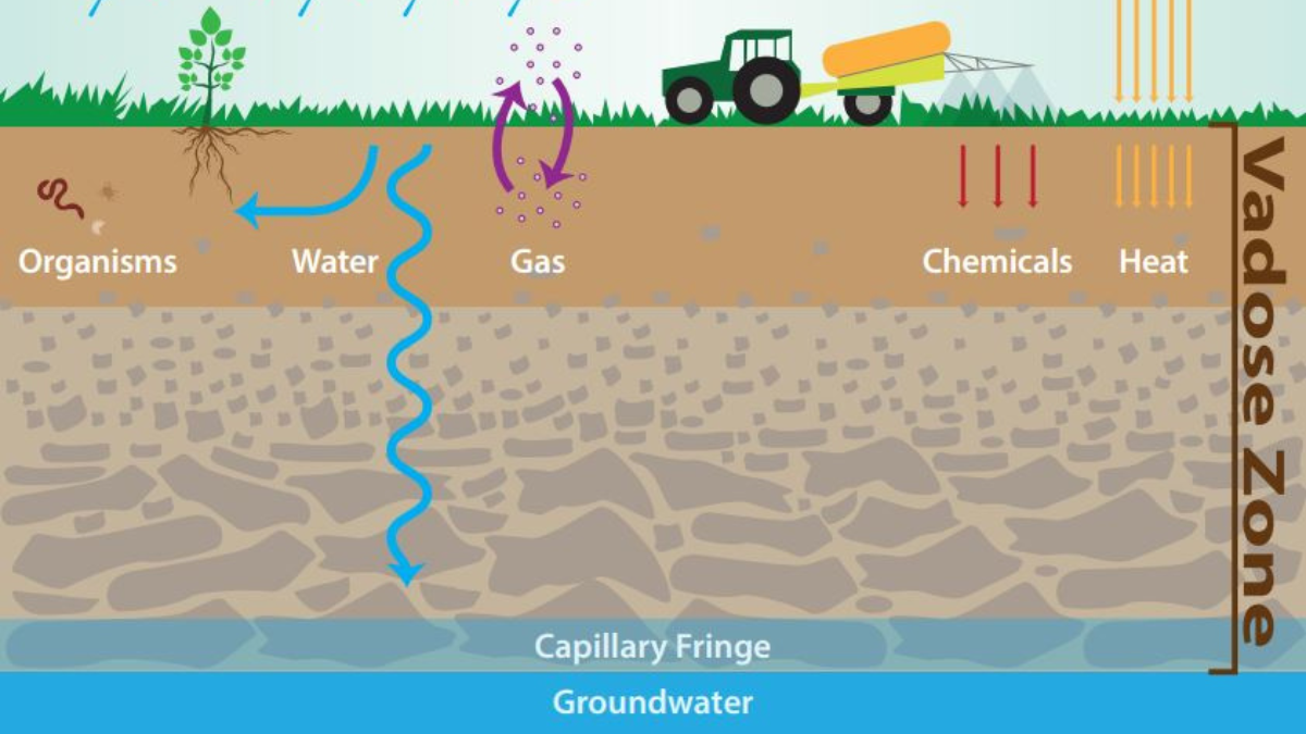 graphic with soil layers